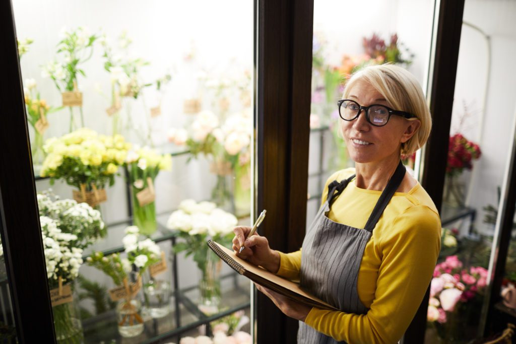 Mature Female Florist