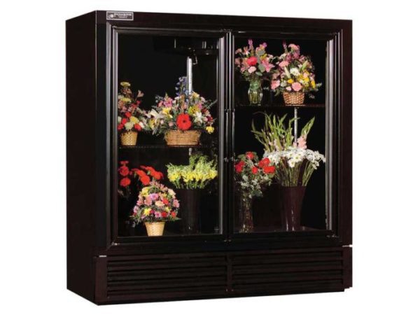 Exterior image of custom floral cooler