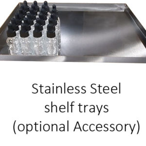stainless steel shelf trays