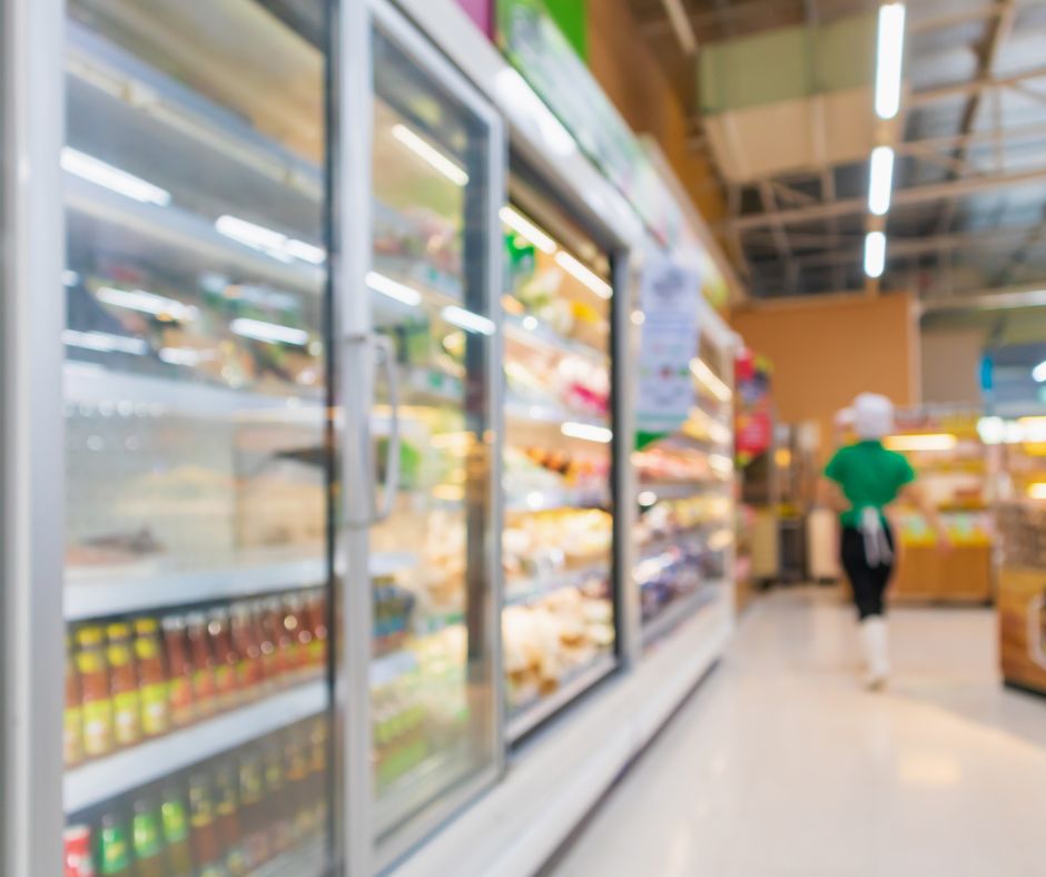 Commercial Refrigerators in Display