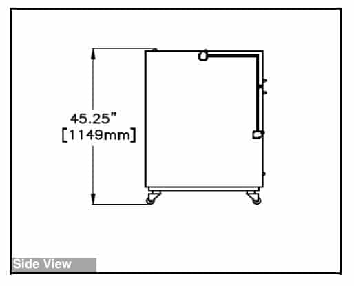 569HC MILK CASE COOLER SIDE VIEW